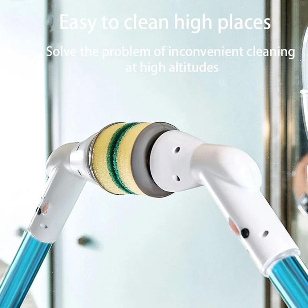 Electric Rotating Cleaning Brush Cordless Multi Surface Scrubber 3