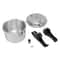 3 Liter Aluminum Alloy Pressure Cooker Mini Gas Stove Cooking Pot 6