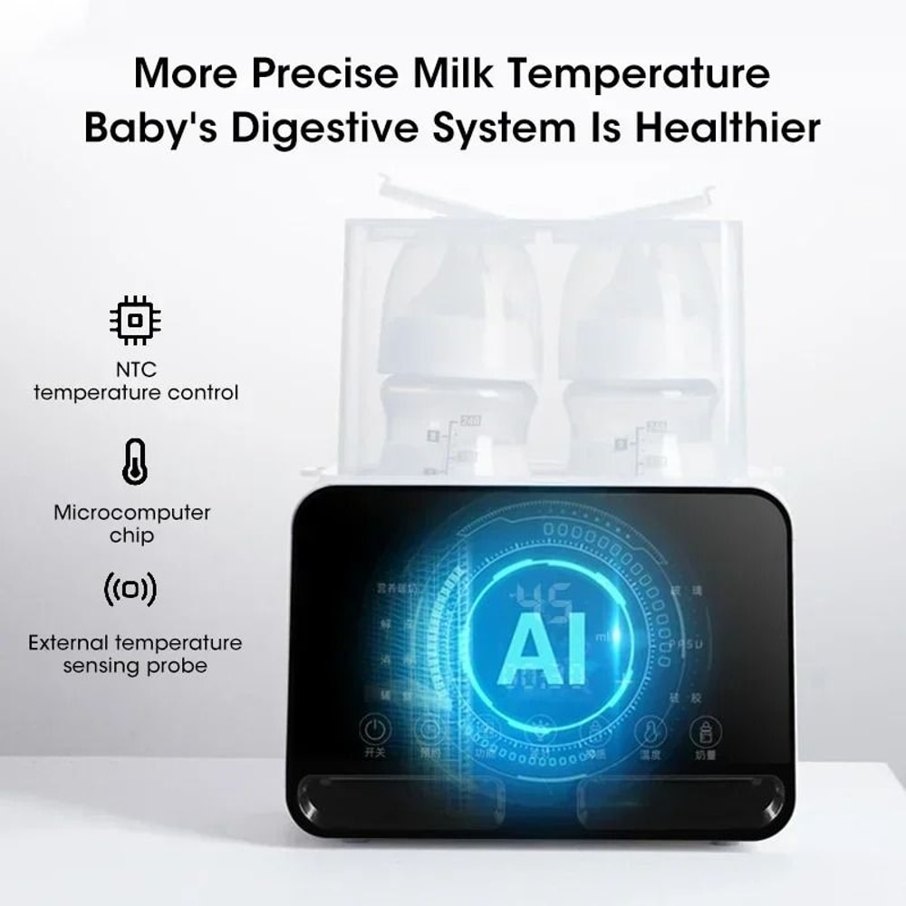Thermostatic Baby Bottle Warmer Milk Heater With Timer 4