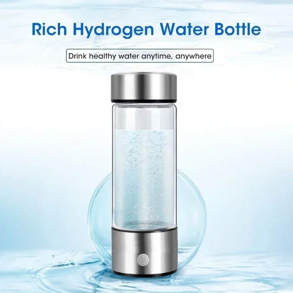 Portable Hydrogen Water Cup USB Rechargeable Electrolytic Generator 0