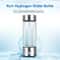 Portable Hydrogen Water Cup USB Rechargeable Electrolytic Generator 0