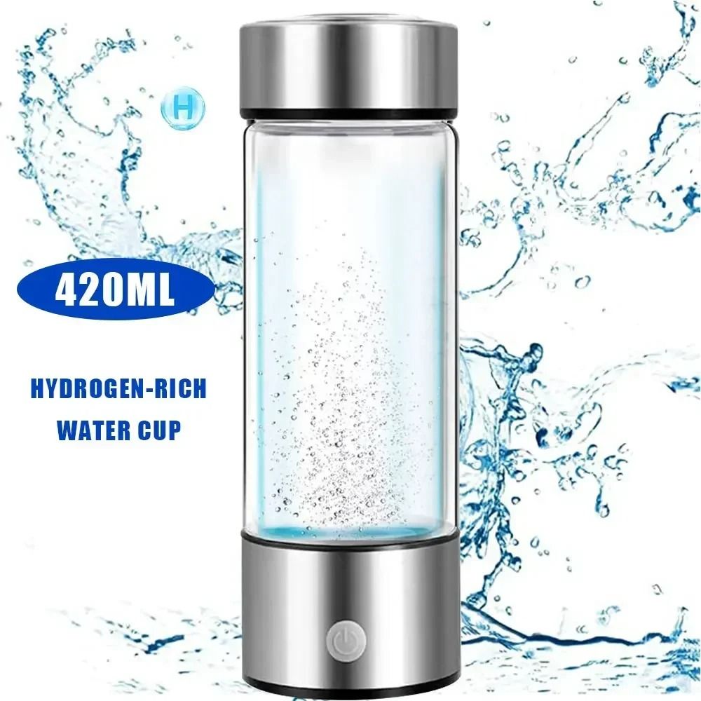 Portable Hydrogen Water Cup USB Rechargeable Electrolytic Generator 6