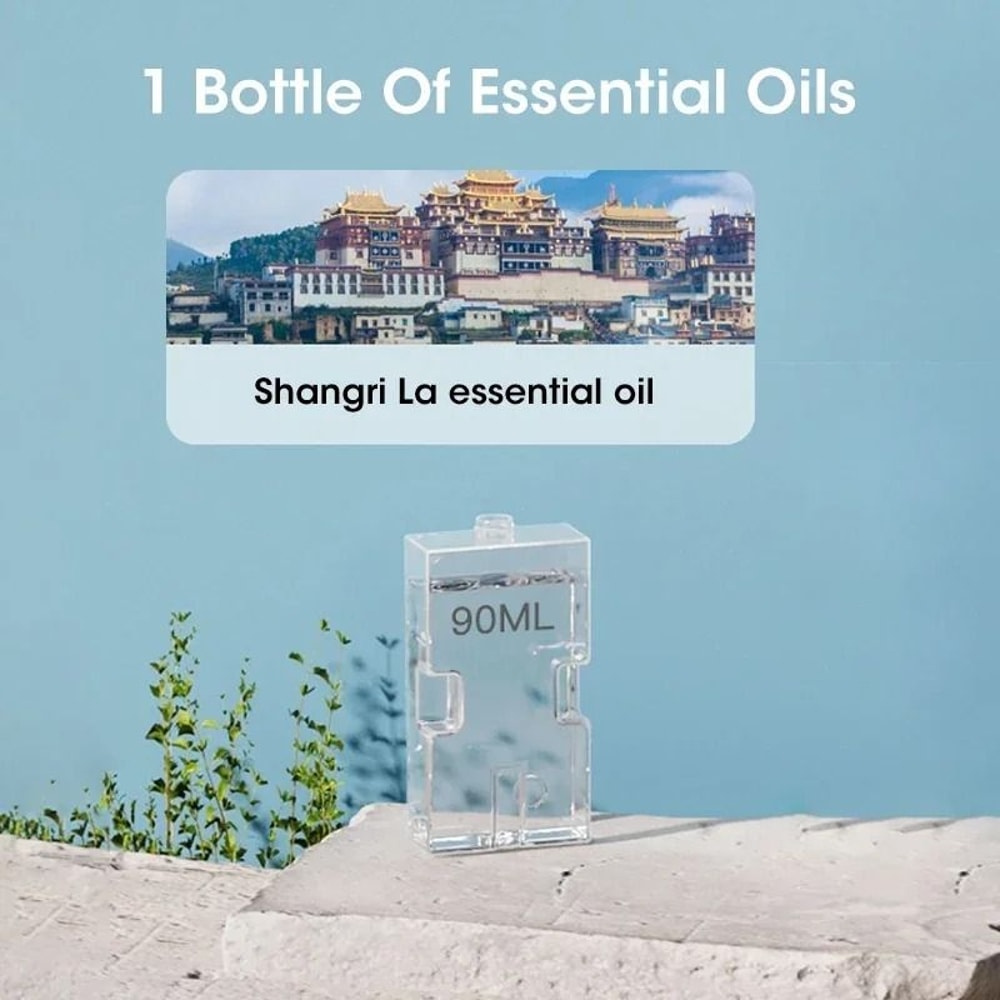 Portable USB Rechargeable Essential Oil Diffuser Mini Aromatherapy Air Purifier 9