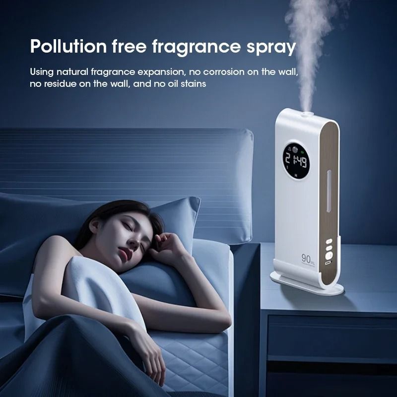 Portable USB Rechargeable Essential Oil Diffuser Mini Aromatherapy Air Purifier 3
