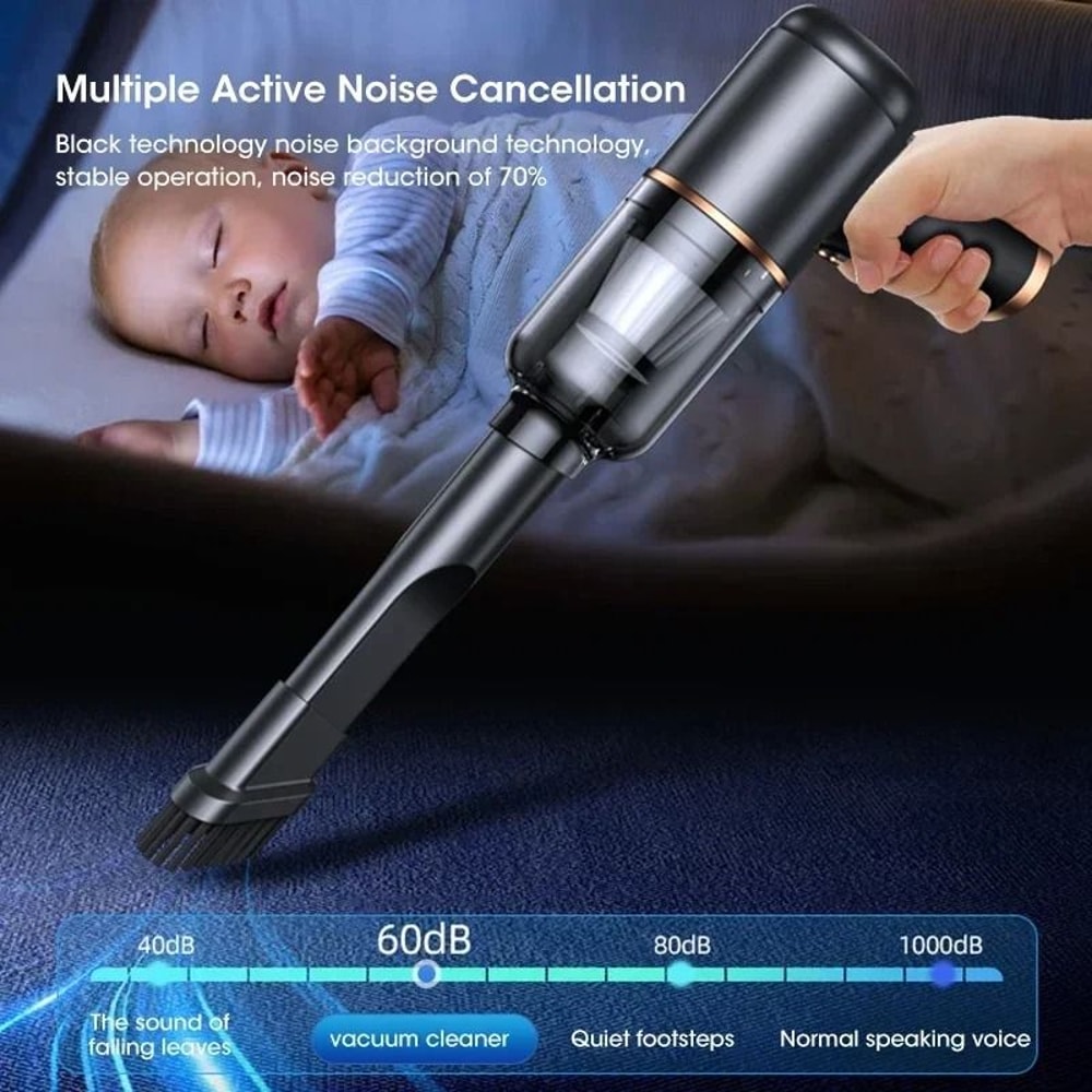 Wireless Handheld Car Vacuum Cleaner With Blowing And Suction Function 0