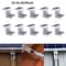 Aluminum Alloy Solar Panel Mounting End Clamps Set Of 10 Pieces 5
