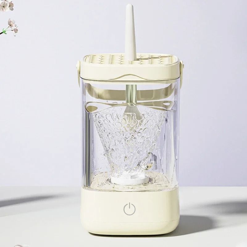 Automatic Electric Makeup Brush Cleaner And Dryer With Drying Rack 5