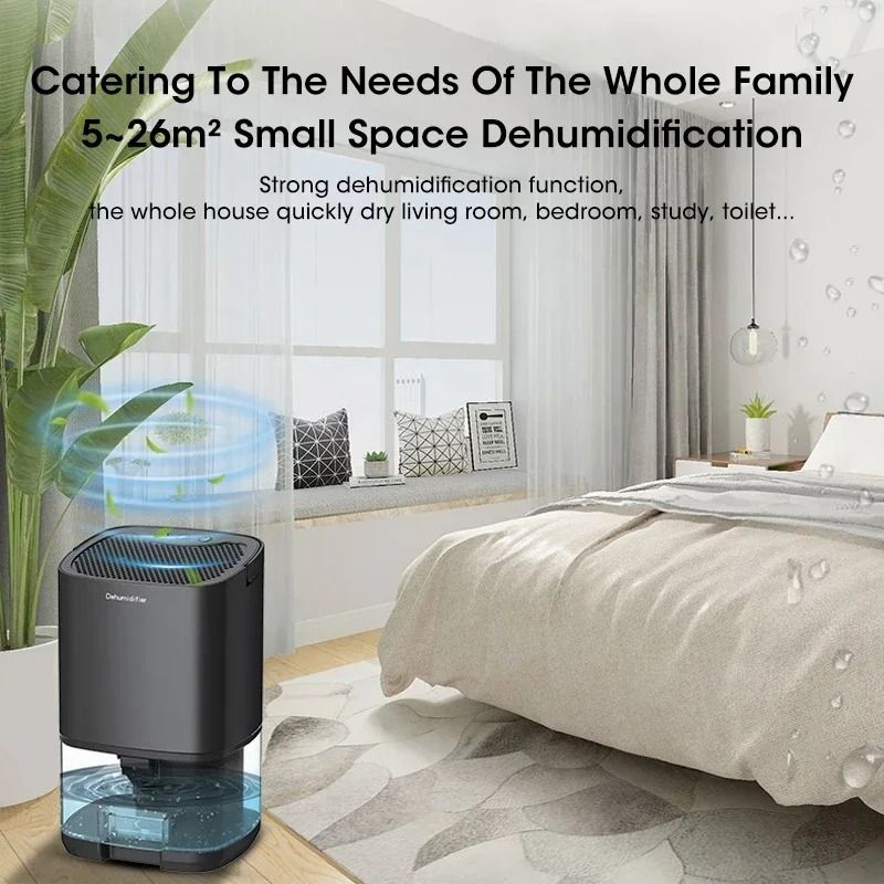 Mini Smart Dehumidifier For Bedroom Office And Small Spaces 2
