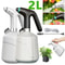 Electric Garden Sprayer With USB Rechargeable Battery Automatic Watering Can 2L Capacity 0