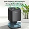 Portable Quiet Air Dehumidifier With Deodorizer For Bedroom Office And Kitchen 0