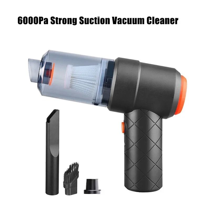 Wireless Portable Handheld Vacuum Cleaner With 6000Pa Suction USB Rechargeable 6