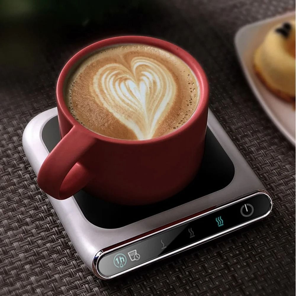 Electric USB Coffee Cup Warmer Pad With Temperature Control For Mug Tea Milk And Glass Cups 3