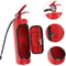 red fire extinguisher wine decor