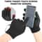 USB Electric Heated Full Finger Touch Screen Gloves Windproof Thermal Mitts 3
