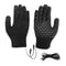 USB Electric Heated Full Finger Touch Screen Gloves Windproof Thermal Mitts 7