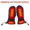 USB Charging Electric Heated Hand Warmer Gloves Waterproof 3Gear Temperature No Battery 0