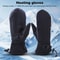 USB Charging Electric Heated Hand Warmer Gloves Waterproof 3Gear Temperature No Battery 3
