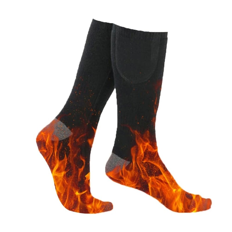 Electric Heated Socks With 3 Level Temperature For Cold Weather Sports 6