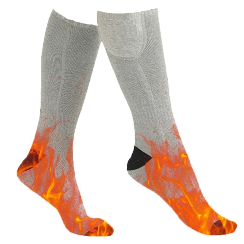 Electric Heated Socks With 3 Level Temperature For Cold Weather Sports 7