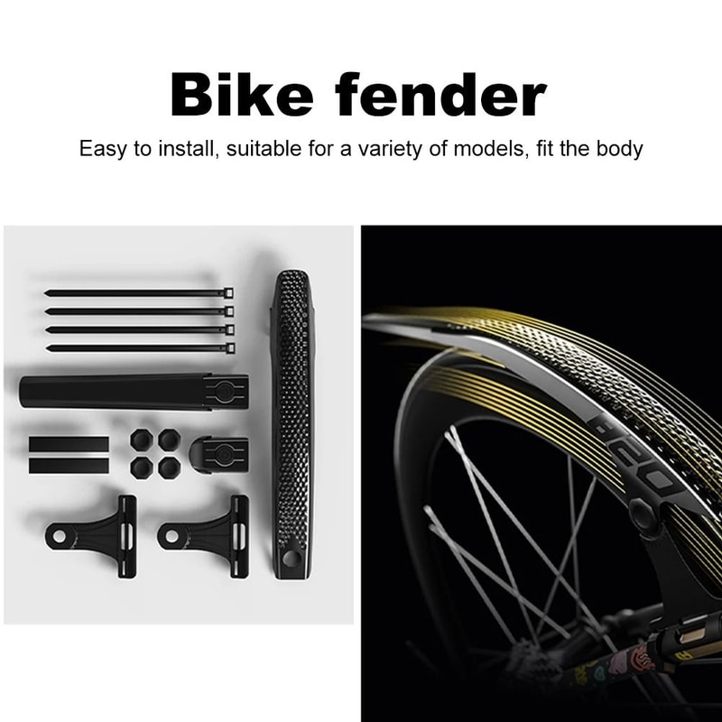 Adjustable Front Rear Bicycle Mud Guards For Road And Gravel Bikes 4