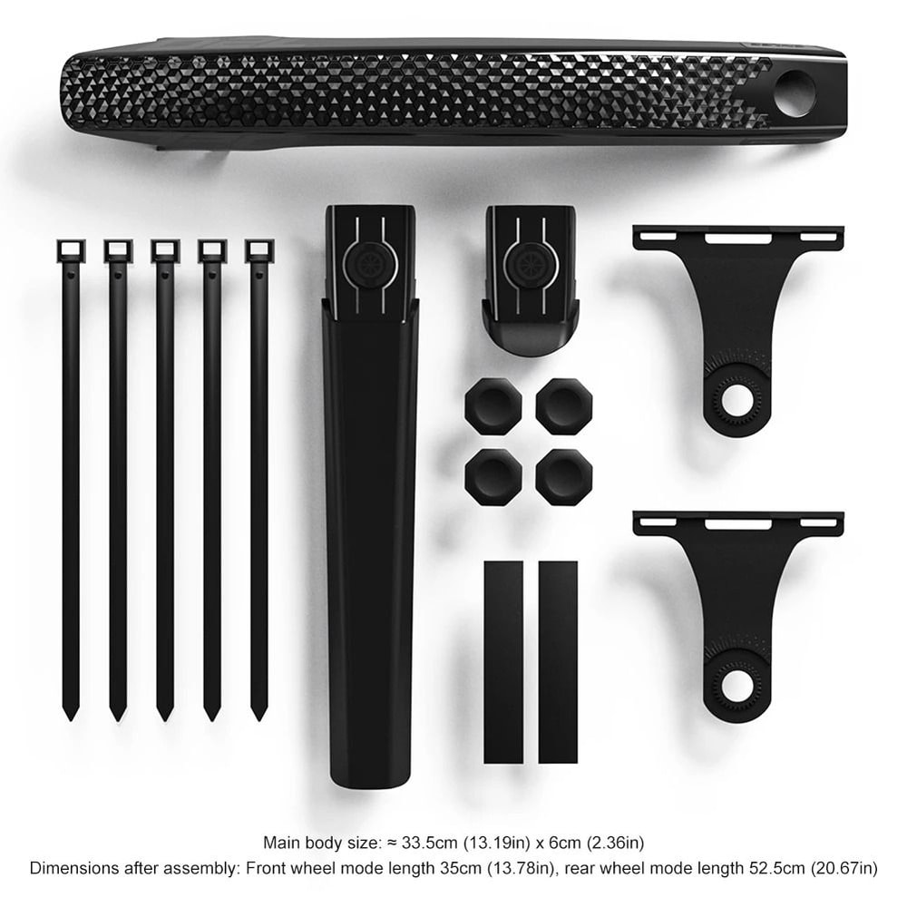 Adjustable Front Rear Bicycle Mud Guards For Road And Gravel Bikes 5