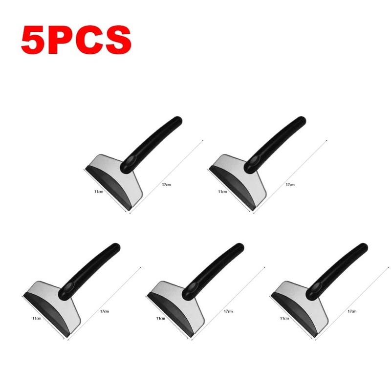 Snow Removal Scraper Stainless Steel Windshield Ice Cleaning Tool 10