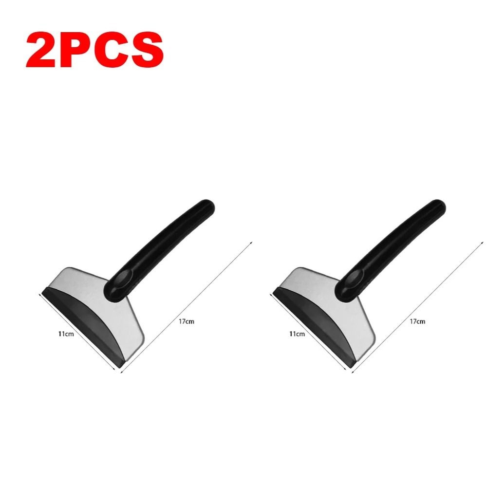 Snow Removal Scraper Stainless Steel Windshield Ice Cleaning Tool 7