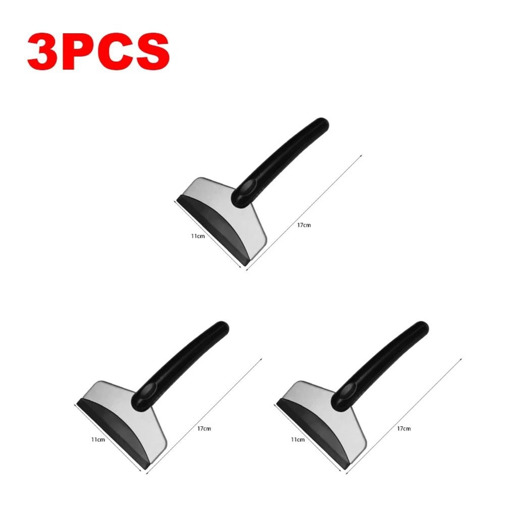 Snow Removal Scraper Stainless Steel Windshield Ice Cleaning Tool 8