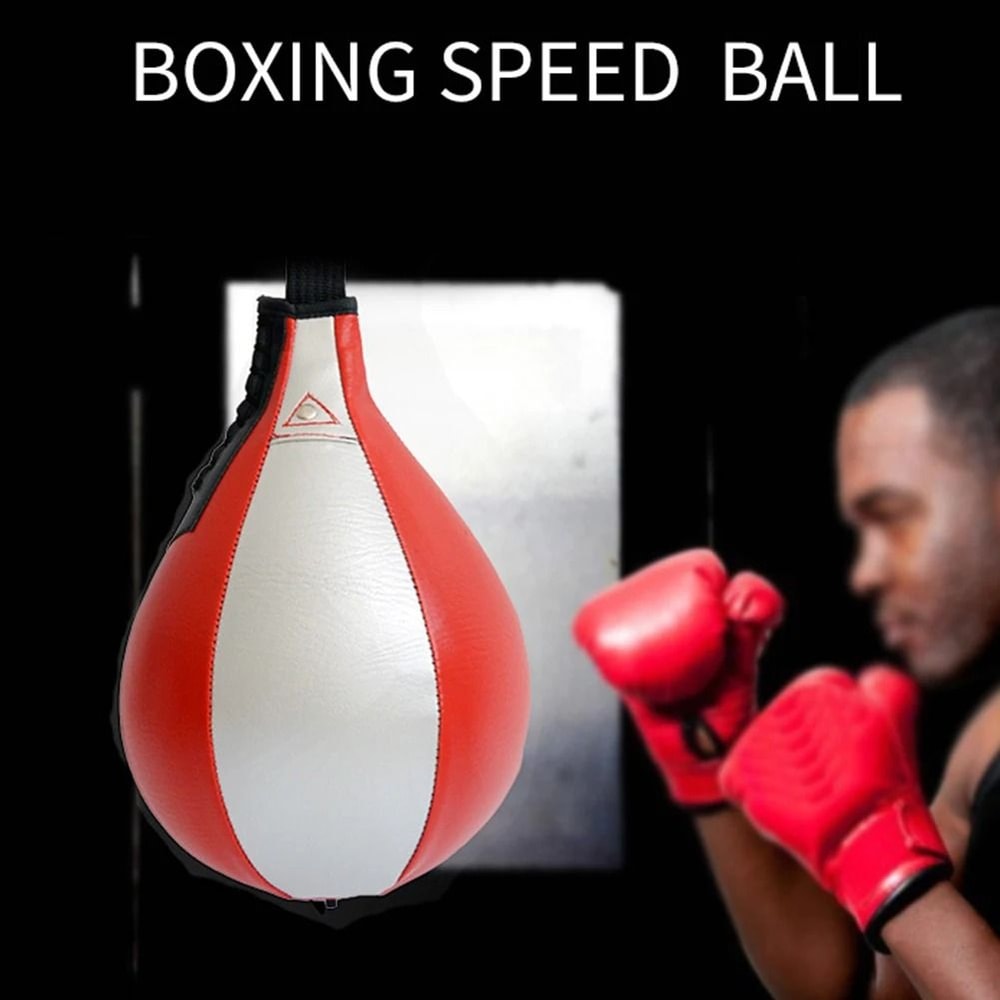 Thai Punching Bag Pear Shaped Speed Ball Boxing Training Bag 0