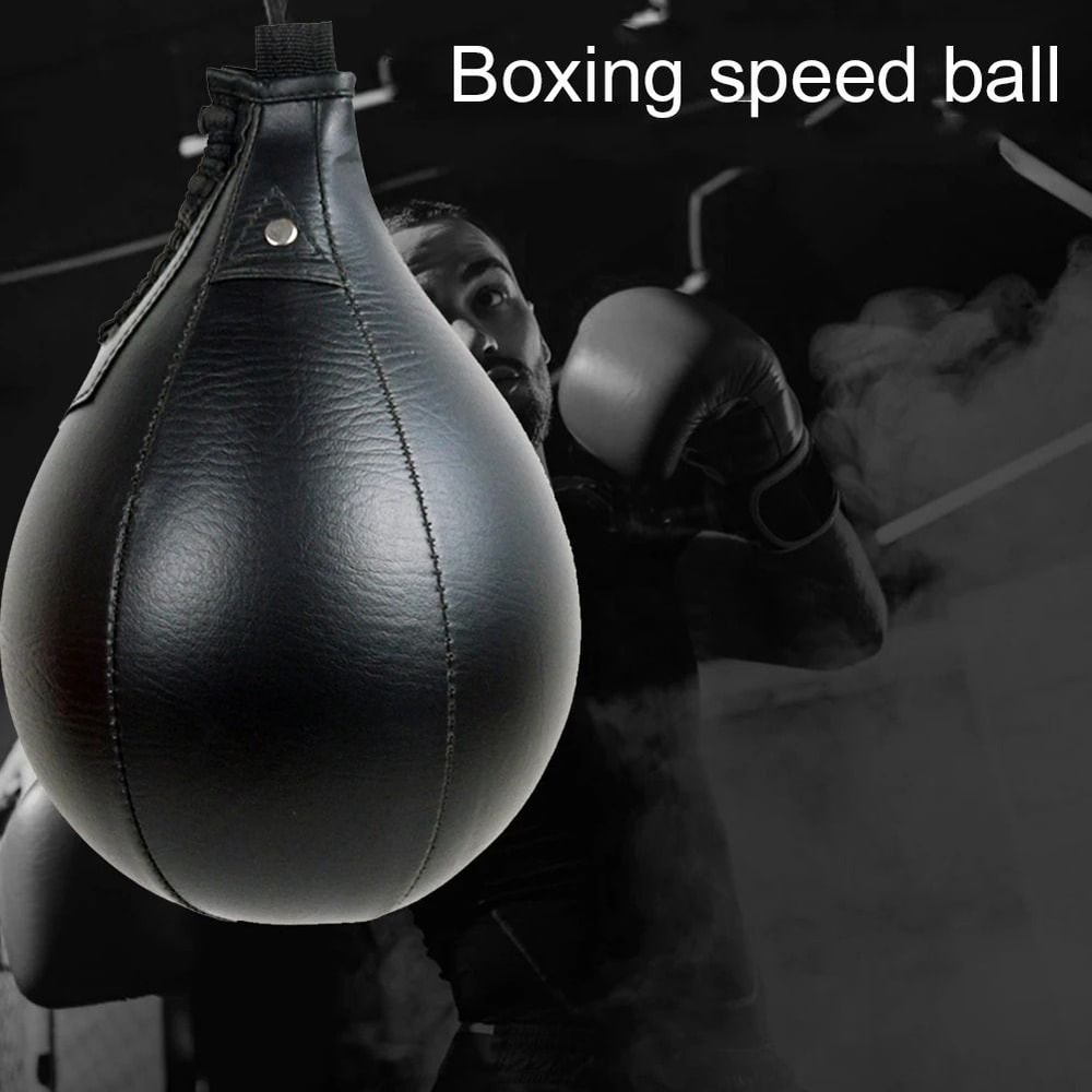 Thai Punching Bag Pear Shaped Speed Ball Boxing Training Bag 3