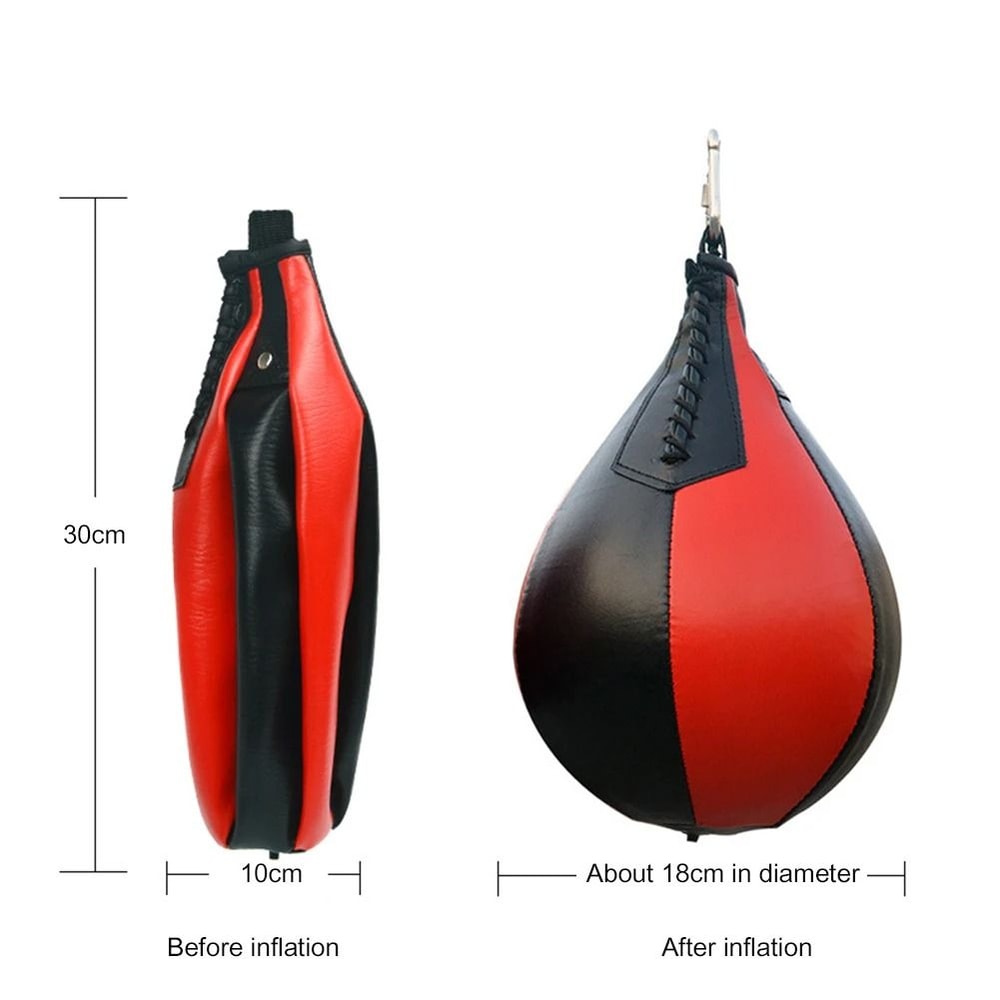 Thai Punching Bag Pear Shaped Speed Ball Boxing Training Bag 5