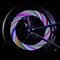 USB Rechargeable Bike Wheel Spoke LED Light Bicycle Safety Warning Lamp 3