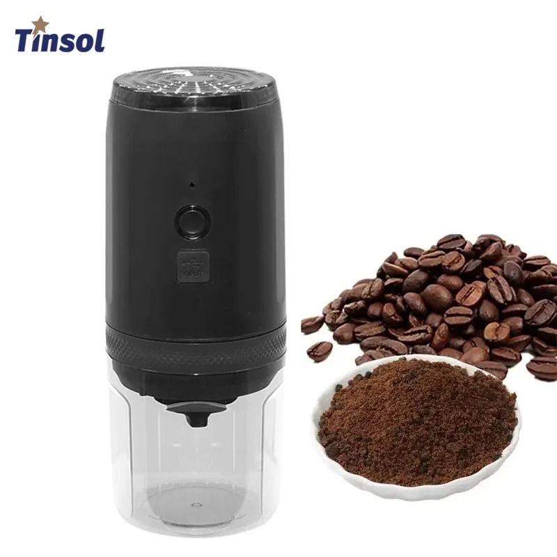 Portable Electric Coffee Bean Grinder USB Rechargeable Mini Coffee Grinder 0