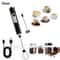 Mini Portable Electric Milk Frother USB Rechargeable Handheld Mixer 0
