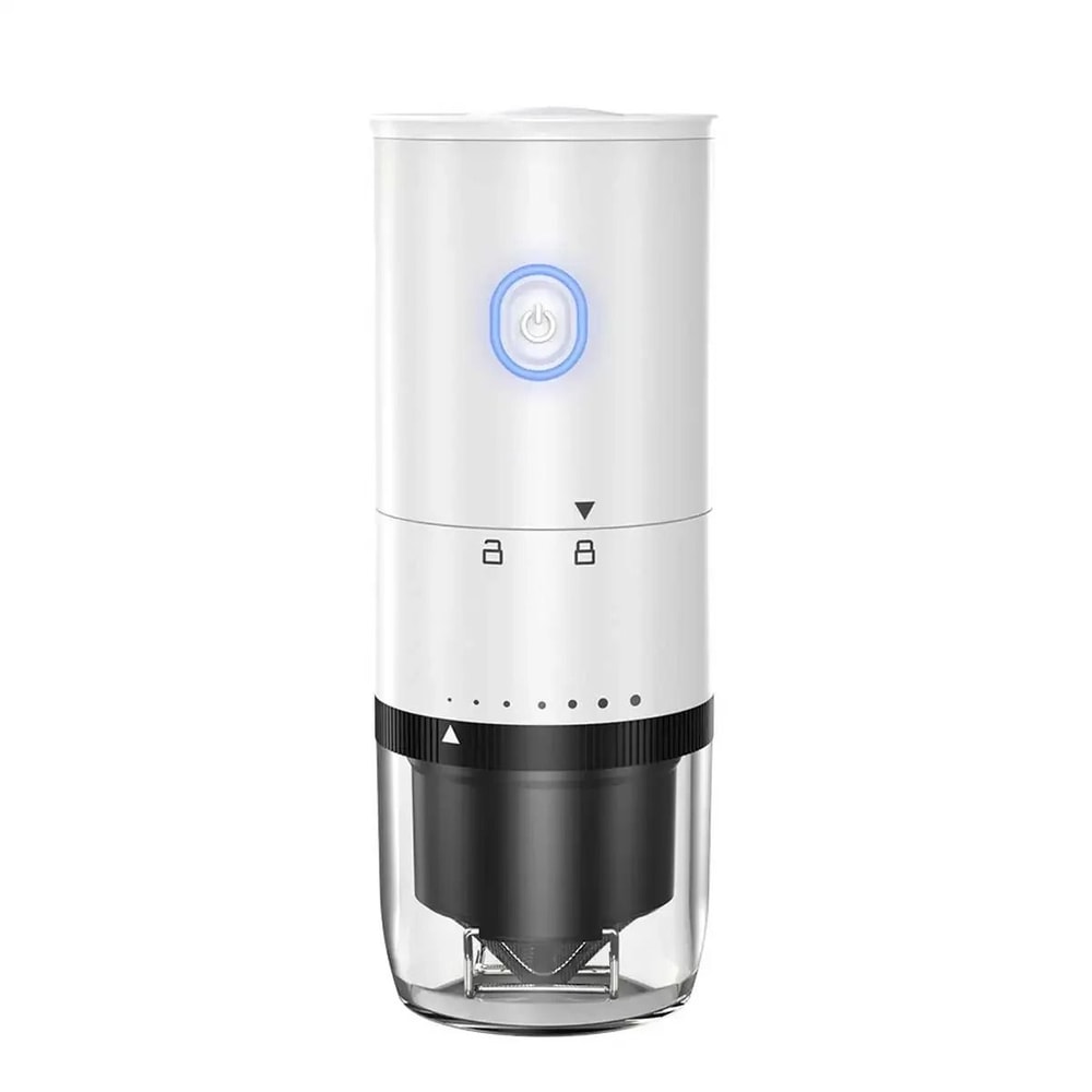 Mini Electric Coffee Bean Grinder USB Rechargeable Portable Ceramic Core Grinder 7