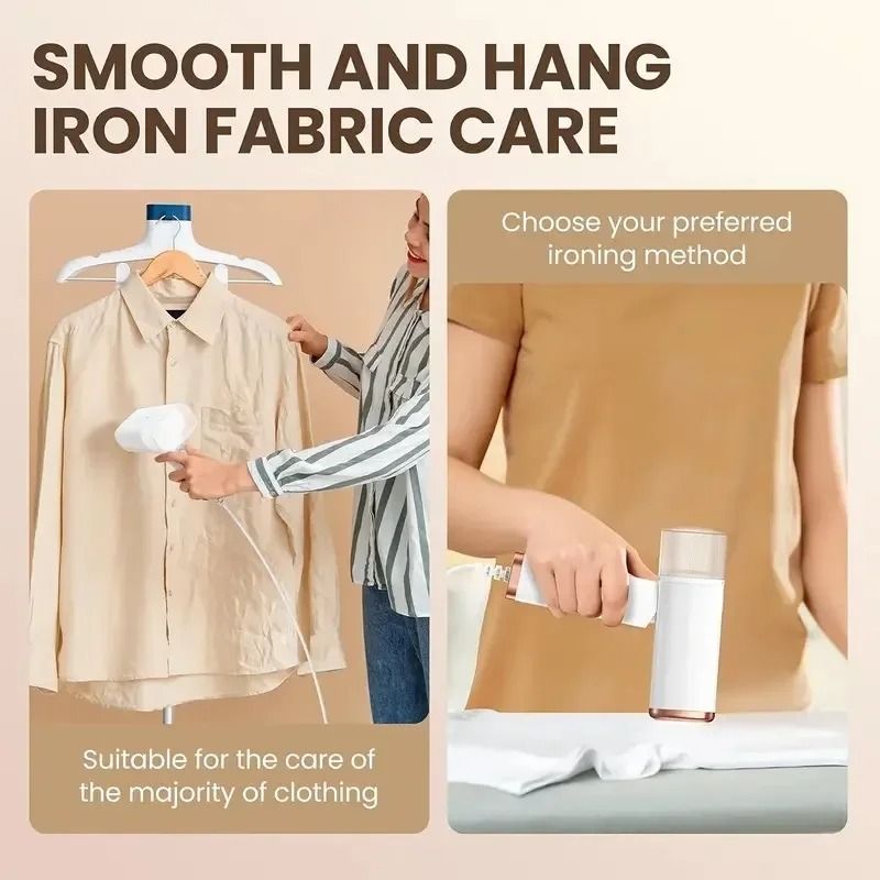Handheld Foldable Steam Iron 1000W Portable Garment Steamer 5