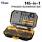 145 In 1 Precision Screwdriver Set With Magnetic Bits And ESD Safe Handle 0