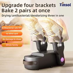 4 core shoe dryer with smart timer deodorizing boot and sock dryer