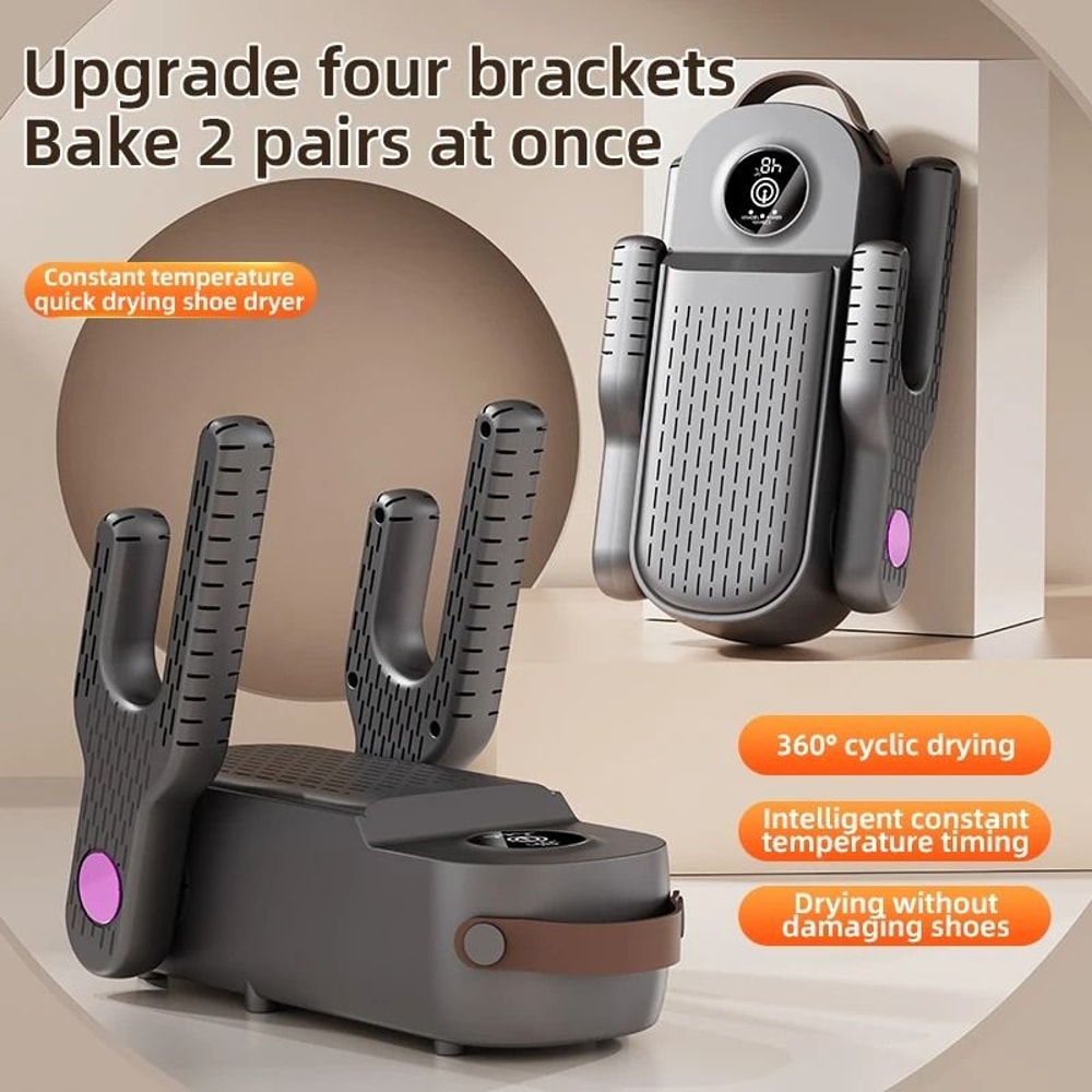 4 Core Shoe Dryer With Smart Timer Deodorizing Boot And Sock Dryer 2