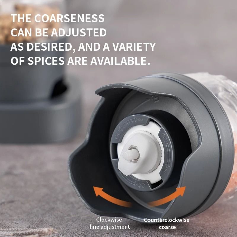 Multifunctional Electric Spice Grinder Adjustable Coarseness Pepper Grinder 3