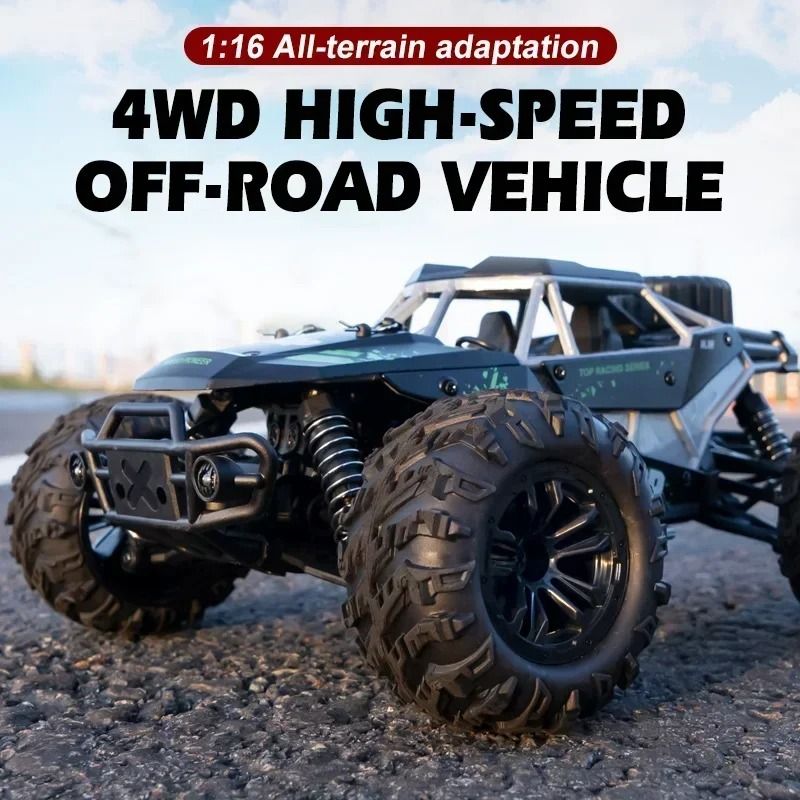 1 16 Scale 4WD High Speed Remote Control Car With 35 KMH Speed And All Terrain Design 1