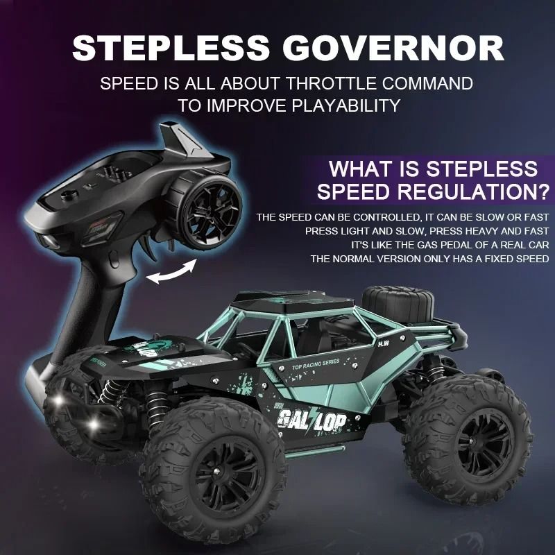 1 16 Scale 4WD High Speed Remote Control Car With 35 KMH Speed And All Terrain Design 3