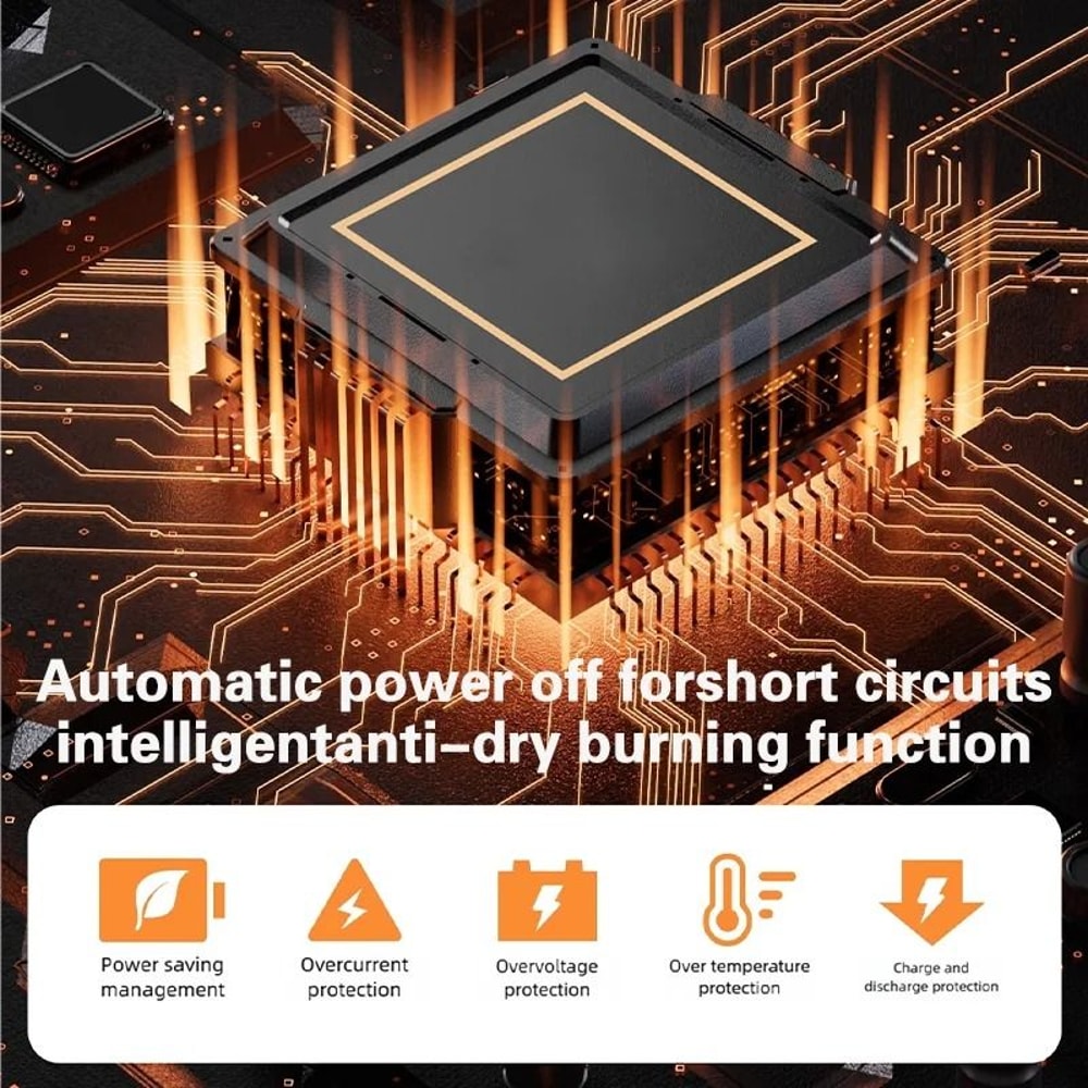 1200W High Temperature Handheld Steam Cleaner With 5 Brush Heads For Deep Home Cleaning 3