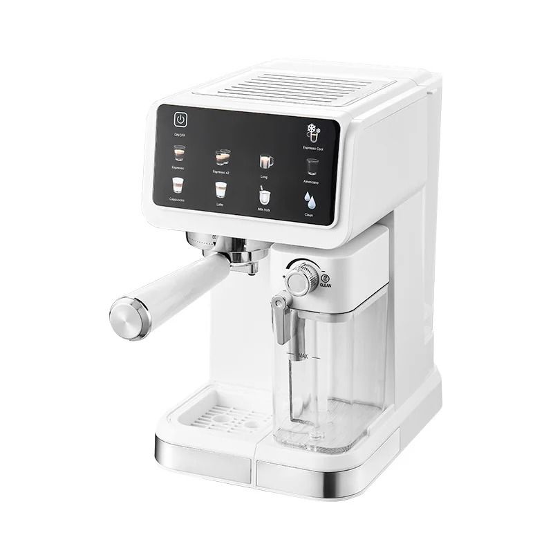 Italian Automatic Espresso Machine With Milk Frother High Pressure Coffee Maker 5