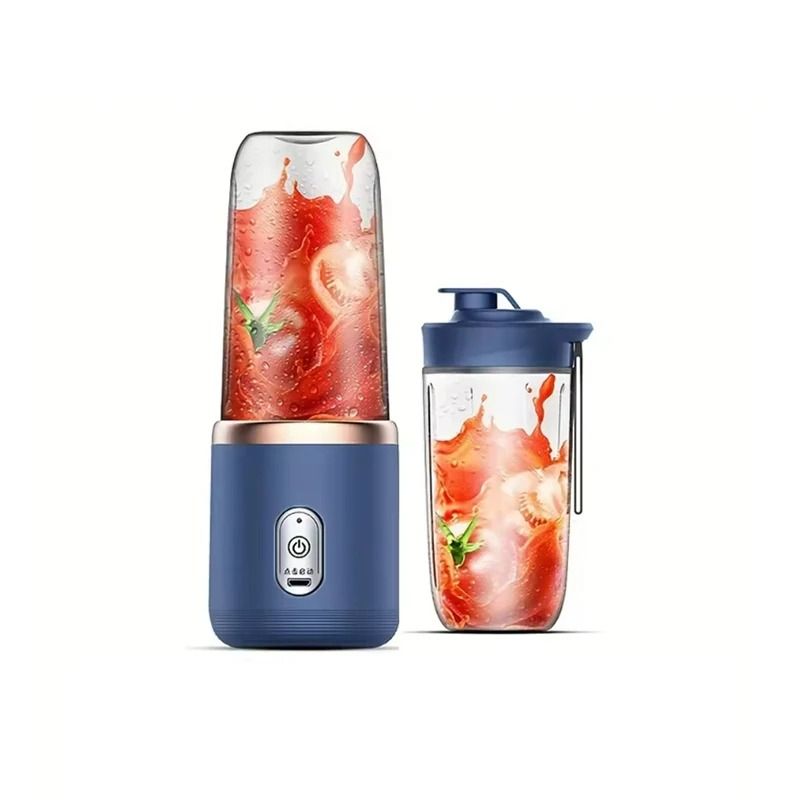 Portable Electric Blender Bottle With 6 Blade System For Smoothies Juice And Ice Crushing 7