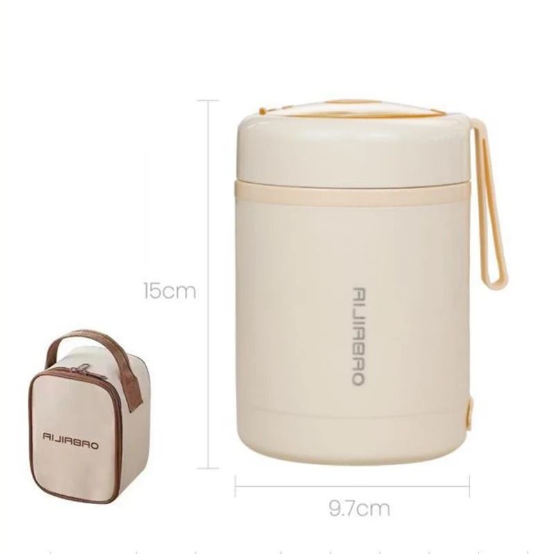 Portable Electric Heating Lunch Box 600ml Stainless Steel Food Warmer 11