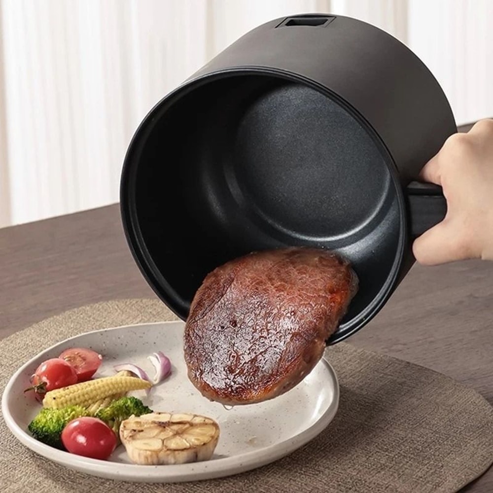 Multifunction Electric Hot Pot 18L Nonstick Cooking Pan With Steaming And Frying 5