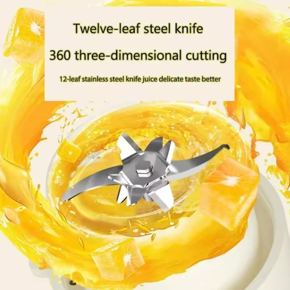 Portable USB Rechargeable Mini Blender Juicer Cup For Smoothies Shakes And Fruit Mixing 4