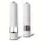 Electric Salt And Pepper Grinder Set With Adjustable Coarseness And LED Light For Home Kitchen Cook 15