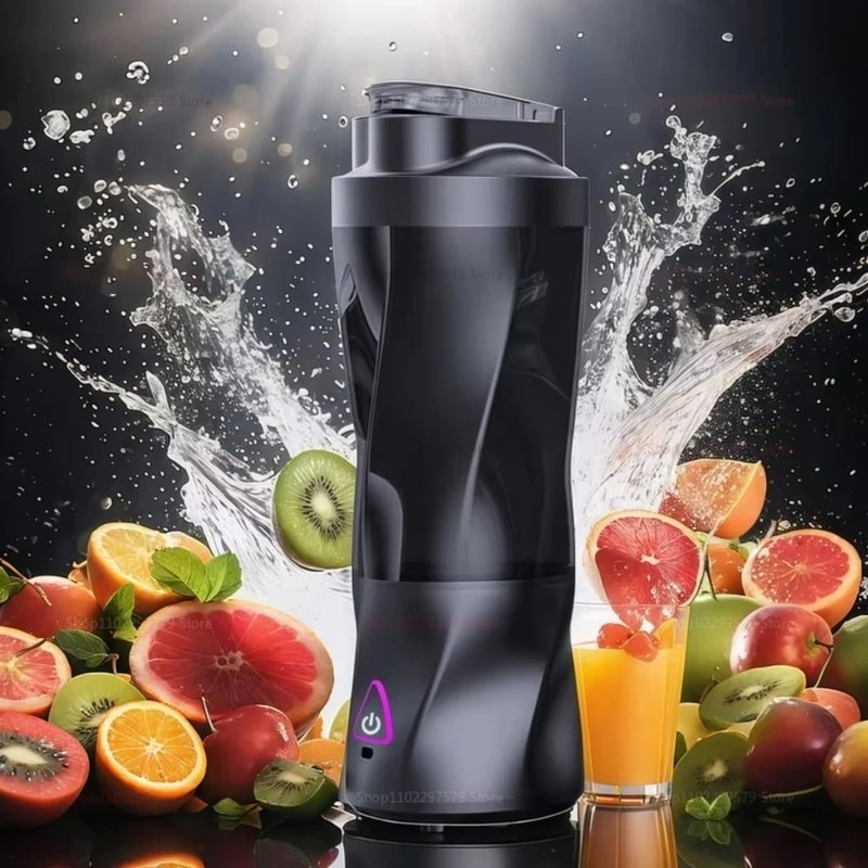 Portable Electric Juicer Blender With 700ml Capacity Rechargeable Smoothie Maker For Travel And Hom 1